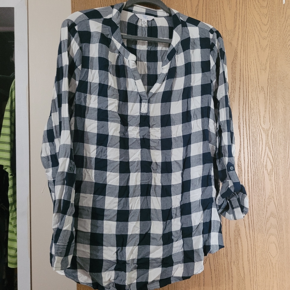 Nwt Plaid tunic
